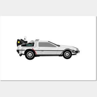 DeLorean Posters and Art